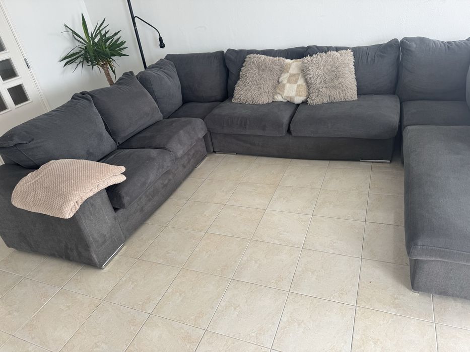 Sofa de canto com chaise long