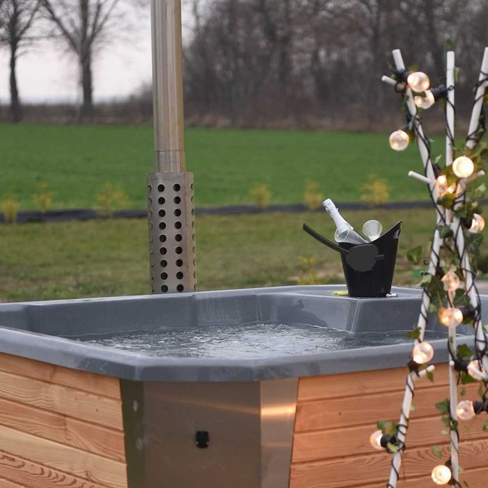 NOWA Mobilna bania, mobilne jacuzzi, balia Siedlce - wynajem jacuzzi