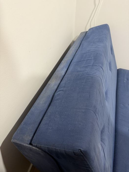 Sofá Cama Azul 2 lugares