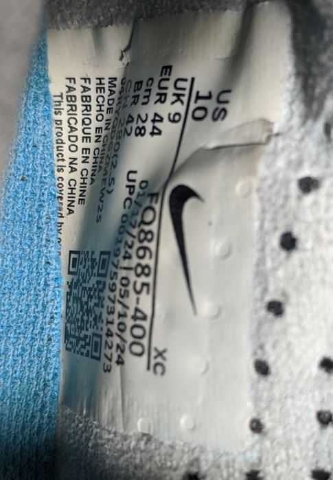 korki Nike Mercurial Vapor Pro FG 16 - 44 - 28 cm