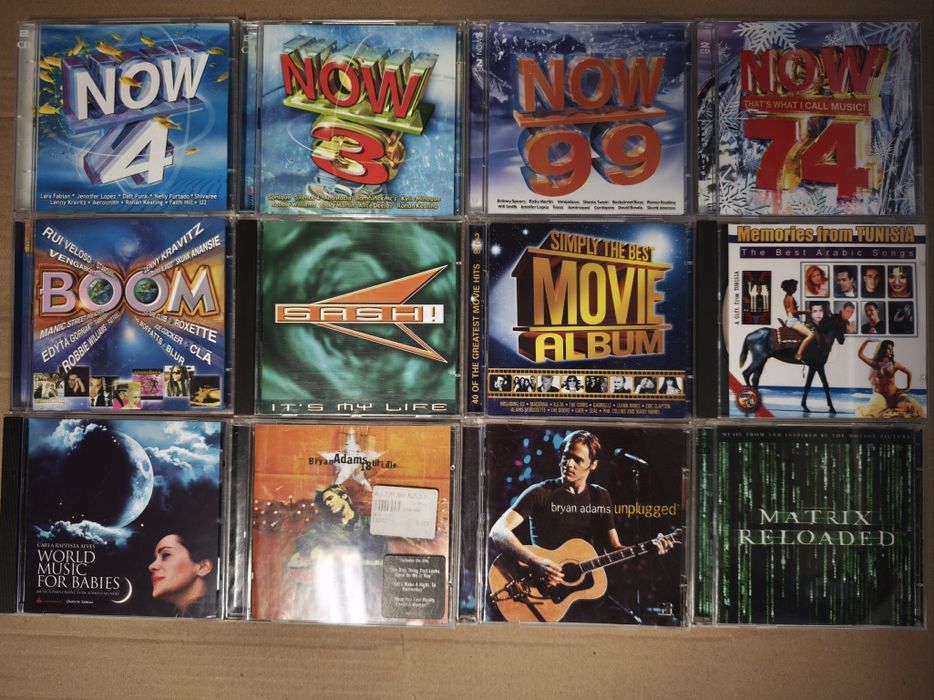 Coleção de CDs musica