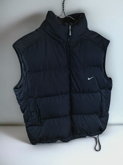 Nike vintaде пухова жилетка 1 оригінал mini swoosh y2k