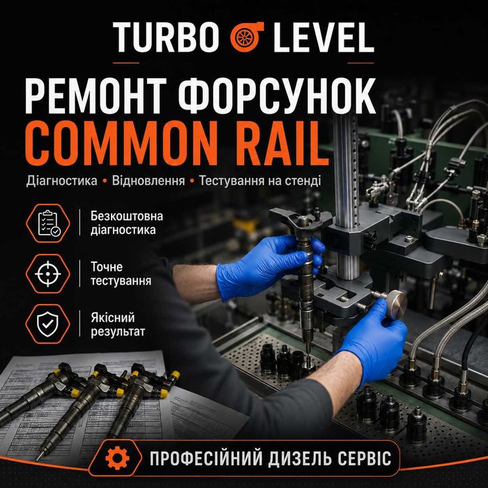 Ремонт дизельних форсунок, ПНВТ та турбін Чернівці та новою поштою