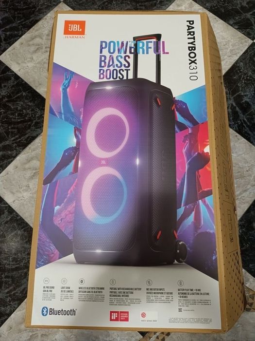 Aluger de Caixa ou coluna JBL partybox 310