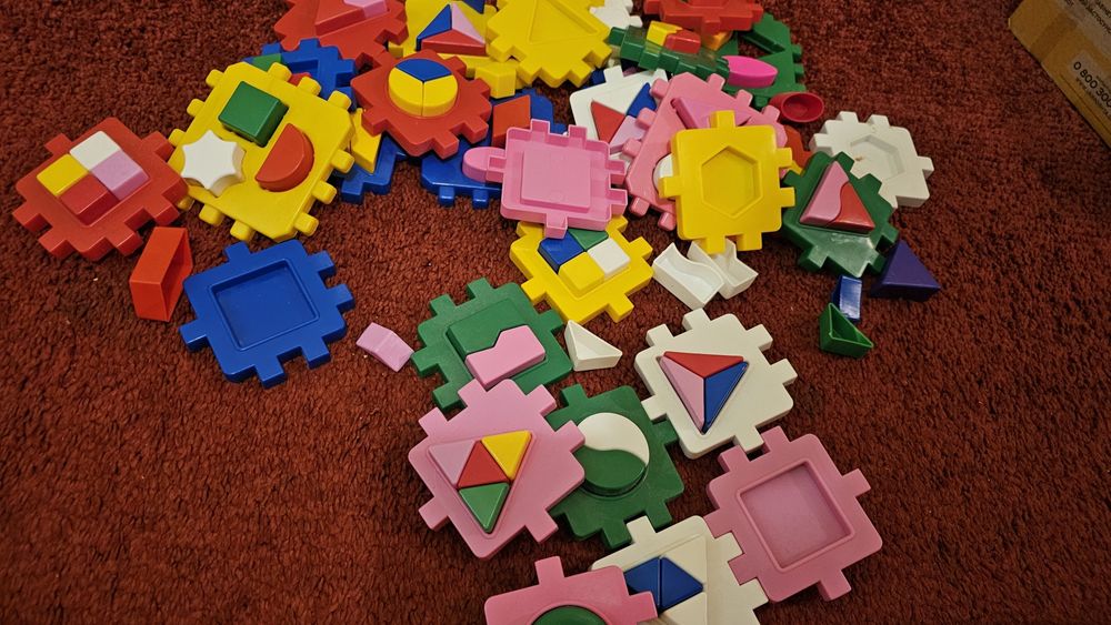 Пазли пластикові для дітей від 6 місяців- 2.5 років