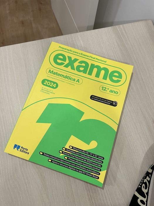 Livros de preparação para o exame de Matematica A