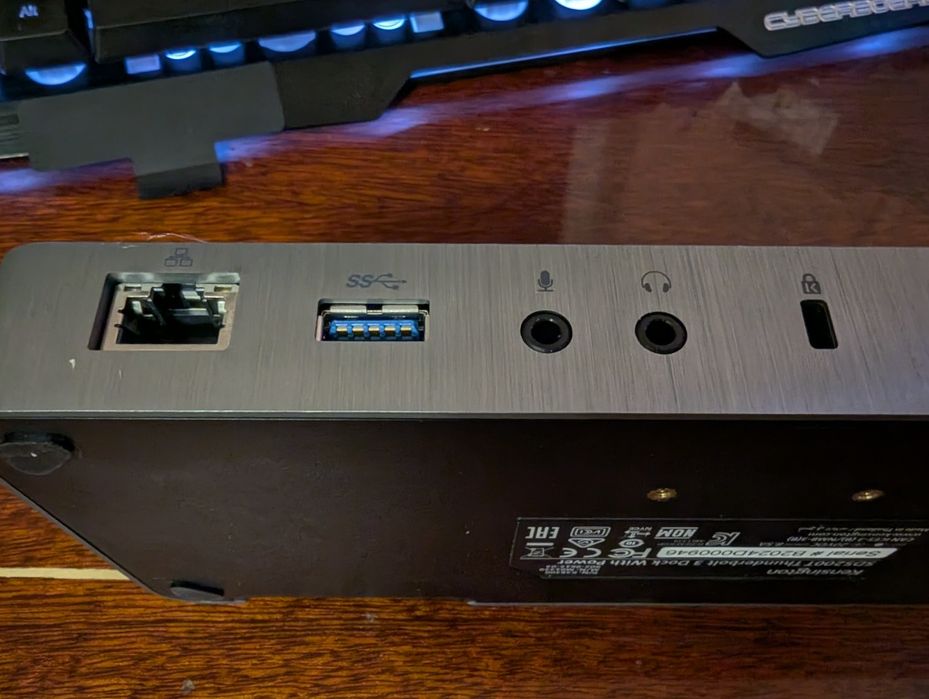 Док-станція Kensington Thunderbolt 3 Dock SDS200T