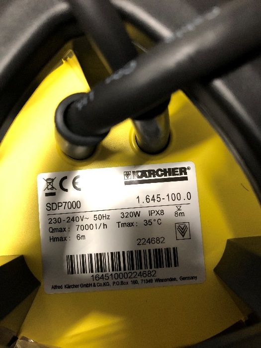 Karcher SDP7000 - Bomba de imersão para águas sujas