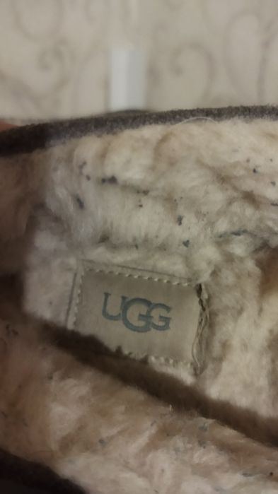 Оригінальні ugg, натуральне хутро, стильні, теплі туфлі-мокасіни