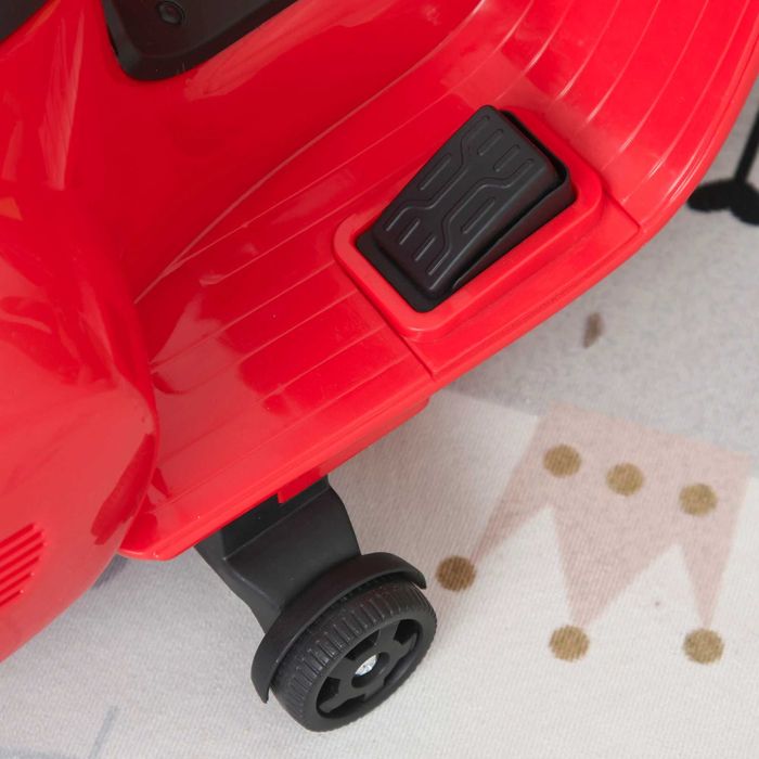 Mota Brincar Elétrica para Crianças, Vespa, Vermelho