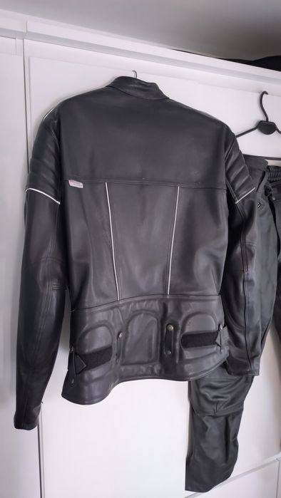 NOWY Komplet motocyklowy skórzany TARBOR, buty, rękawice, XL/XXL