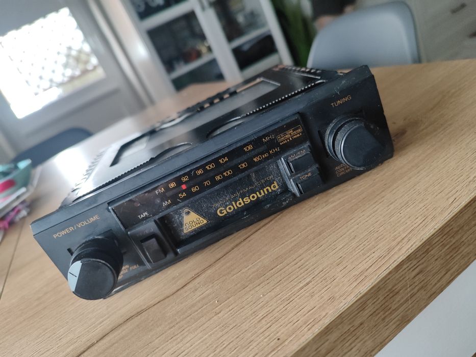 Radio samochodowe goldsound retro