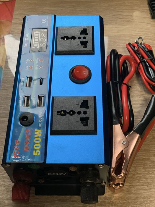 Інвертор (перетворювач напруги) 500W