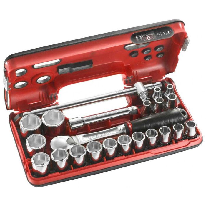 SL.DBOX4 - Zestaw nasadek 1/2" FACOM 8 mm - 32 mm