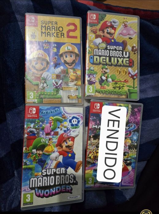 Super Mario wonder + varios