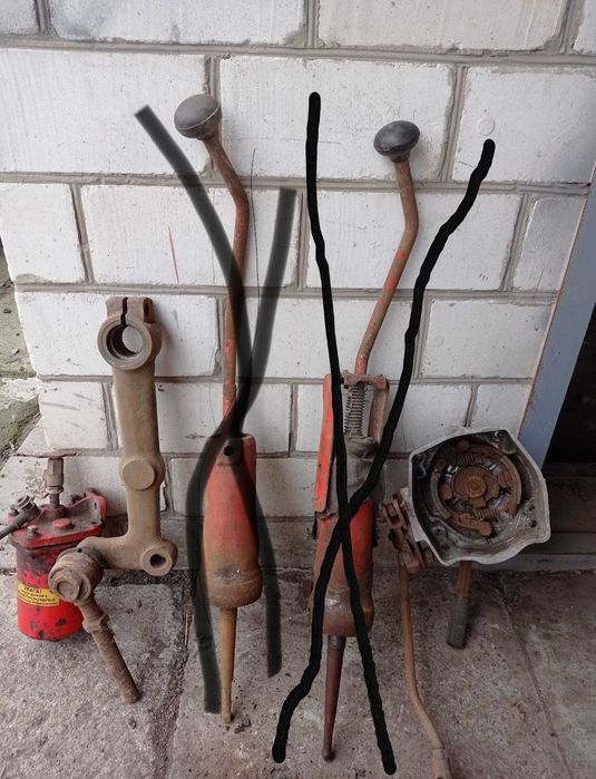 Ручка кпп трактора ЮМЗ