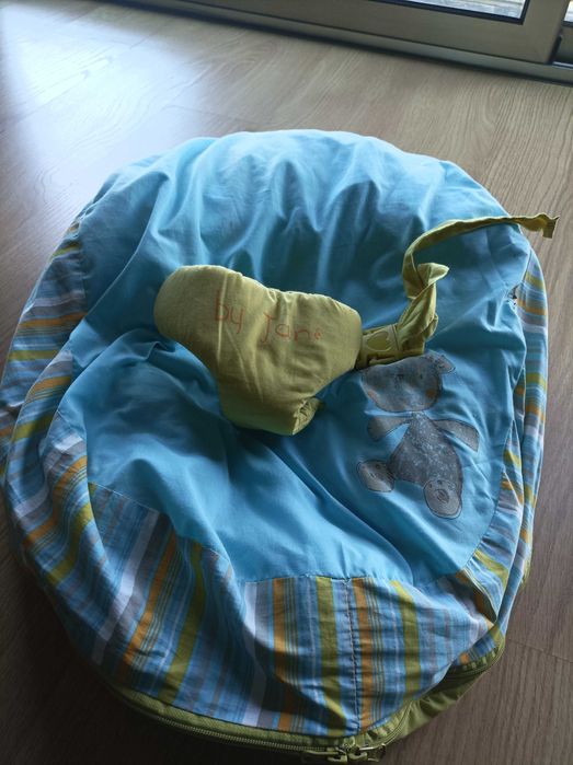 Almofada Materna e de Amamentação Conversível em Espreguiçadeira