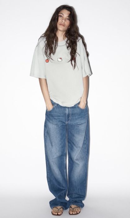 Футболка Zara hello kitty M