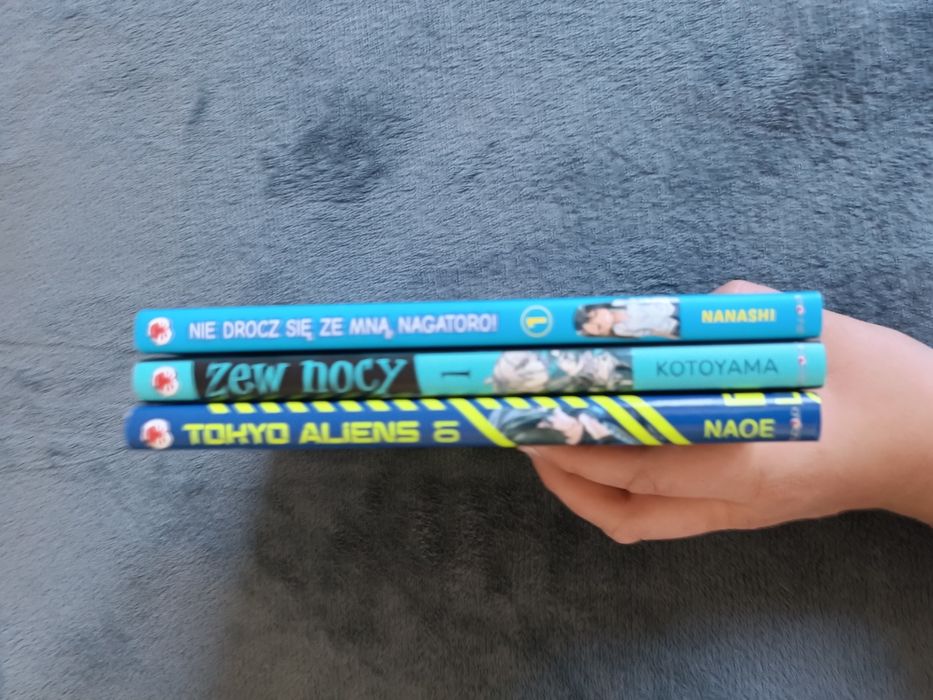 Różne mangi np. zew nocy . Tokyo aliens i nagatoro