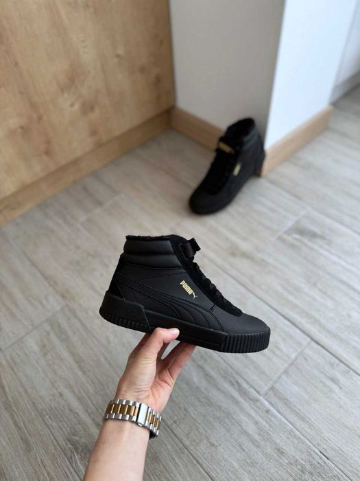 США! Зимові жіночі кросівки Puma Carina MID 374140-01 Оригінал 37-41