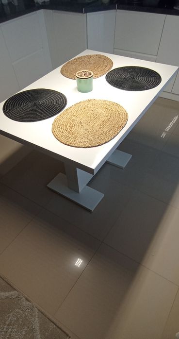 Stół biały rozkładany 80/120