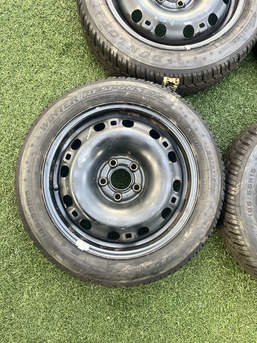 Koła zimowe 15 • 5x100 • VW Polo, Skoda Fabia, Seat Ibiza • 185/55 R15