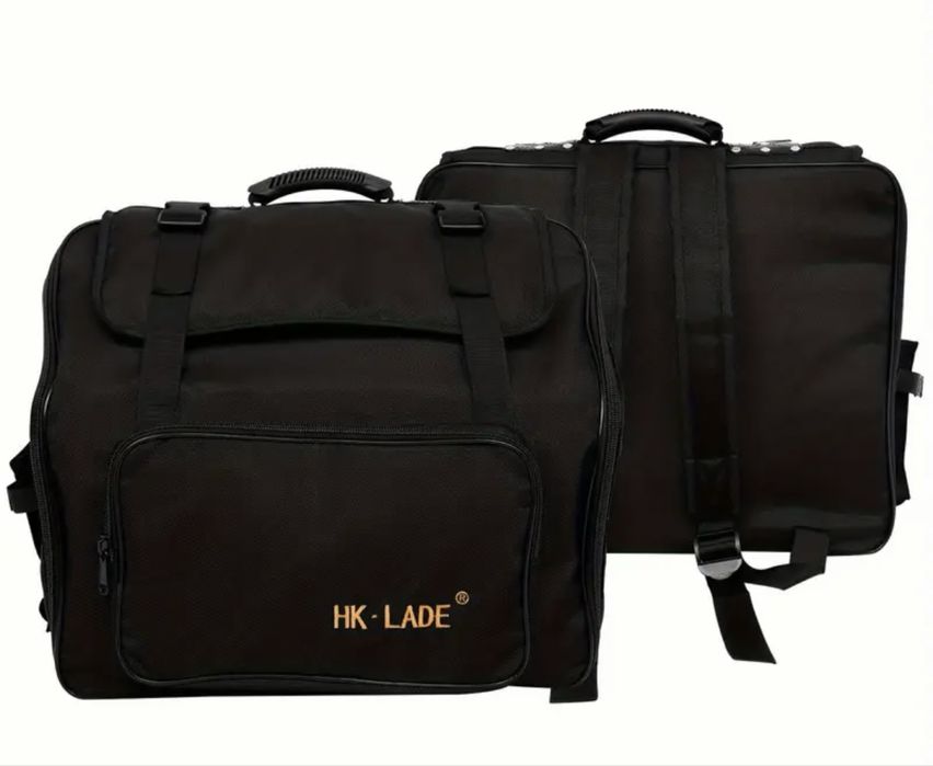 NEW Padded Accordion Bag/Backpack/Case with Double Zipper and Sheet Music Pocket64739559454850122