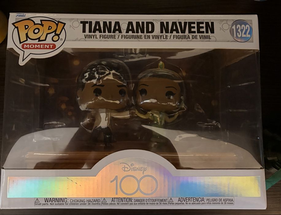 Фигурка Funko POP Disney 100th Anniversary Tiana & Naveen 9 см