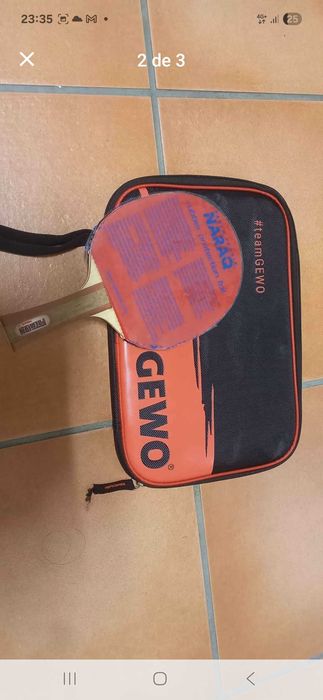 Raquete ping pong
