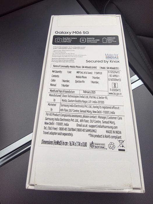 Vendo Samsung  MO6 5G como novo tem 1 mes factura garantia de 2 anos