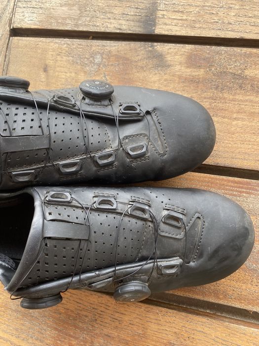 Botas de ciclismo pretas