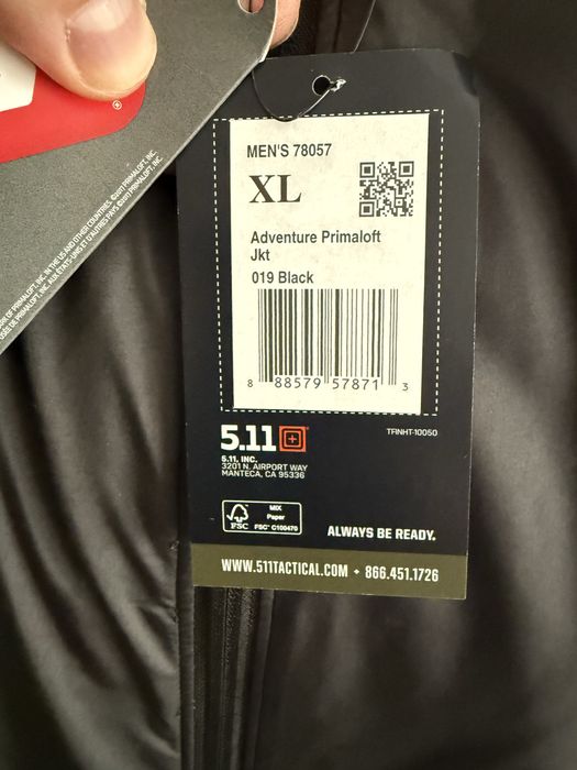 Куртка 5.11 Adventure PrimaLoft® Insulated Jacket