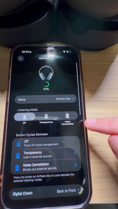 AirPods Max (Não Original) - Usado 4 Vezes