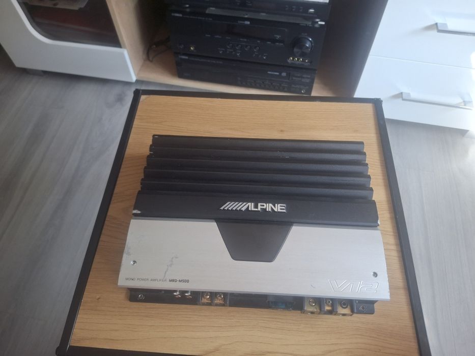 Wzmacniacz alpine MRD - M500, 500rms