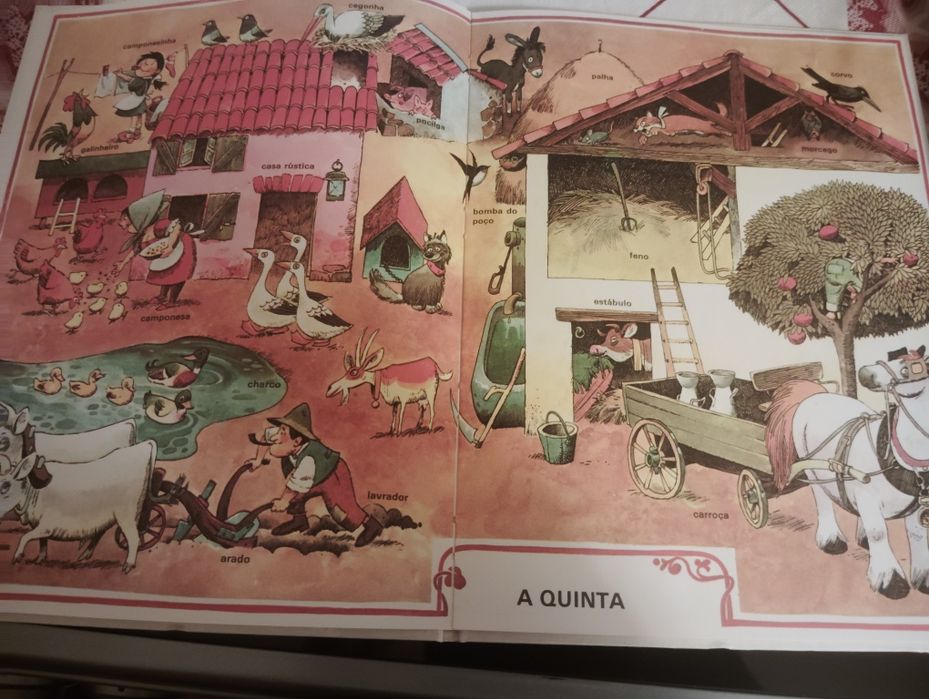 Livros Coleção Enciclopédia Infantil Vintage