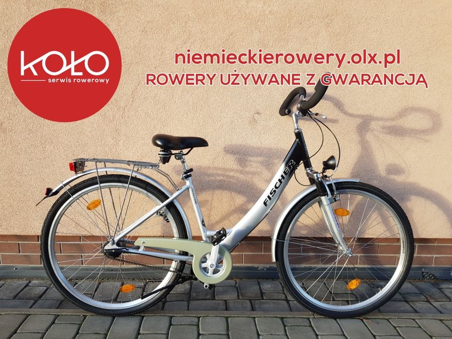 Rower damski miejski FISCHER Koła 28 SHIMANO aluminium okazja WYSYŁKA