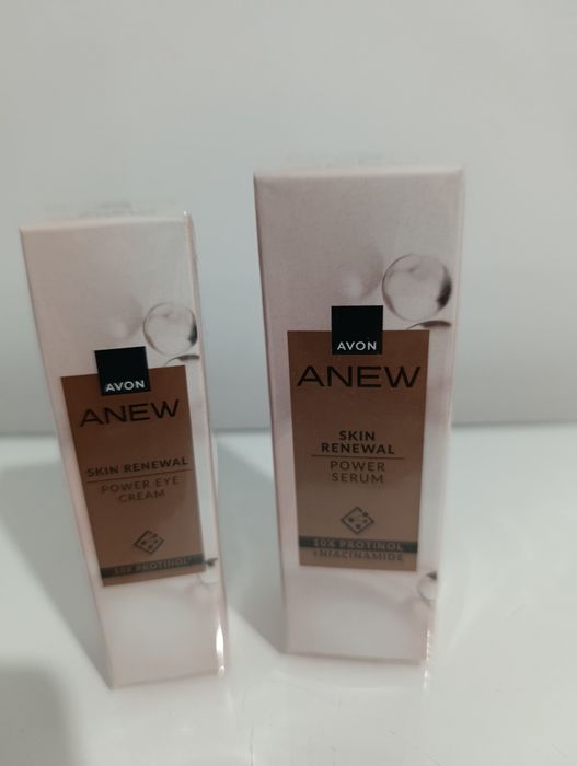 Avon Anew serum i krem pod oczy z protinolem