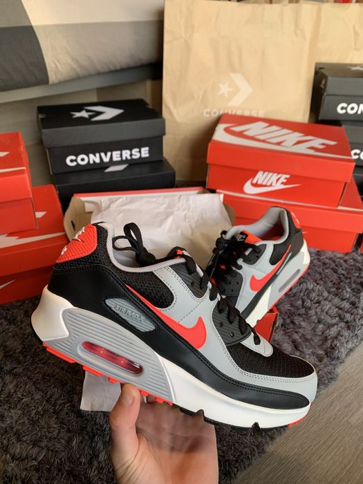 Nike Air Max 90 “Radiant Red” Infrared Style — NOVOS EM CAIXA a Estrear (Tam 40)