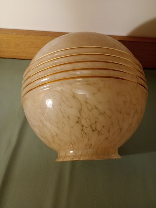 Duży klosz art deco 20 cm