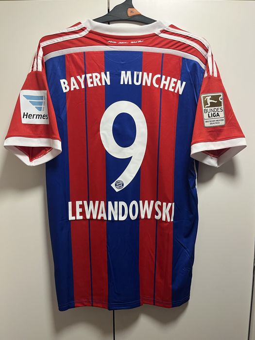Koszulka Lewandowski 9 Bayern Monachium 15/16 XL Vintage Bundesliga