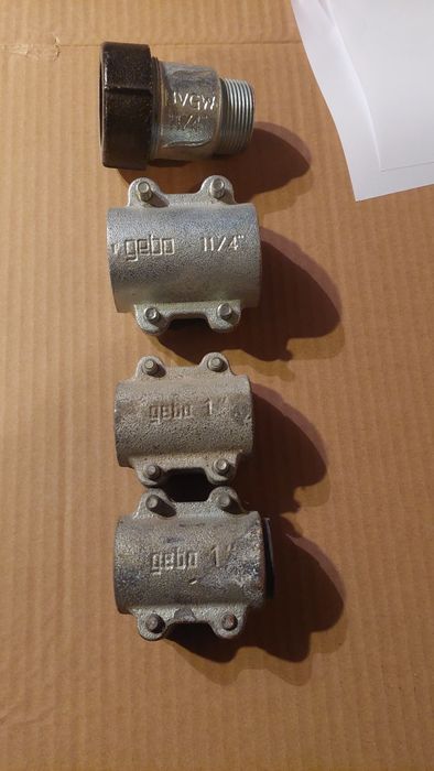 Kształtki  naprawcze gebo