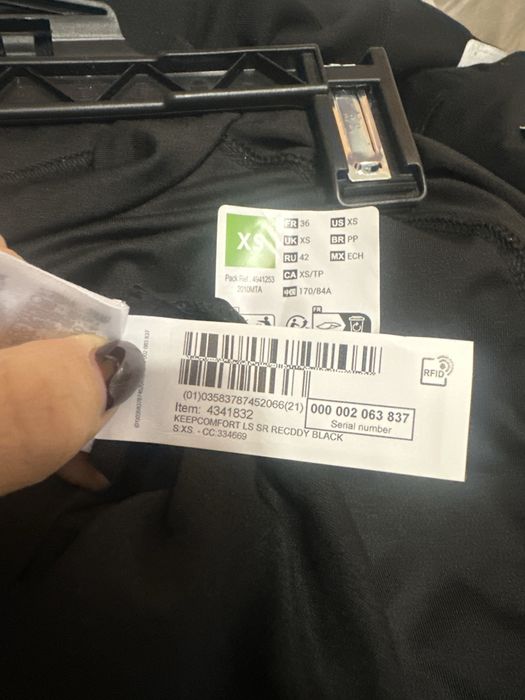 Комплект термобілизни XS унісекс Wedze Kipsta Decathlon