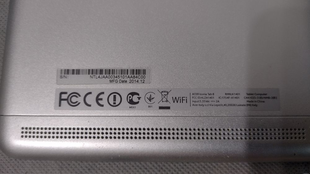 Acer Iconia Tab A1-840FHD 16GB