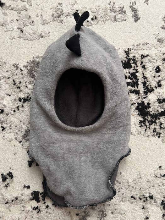 Зимняя шапка шлем, 1,5-3 года