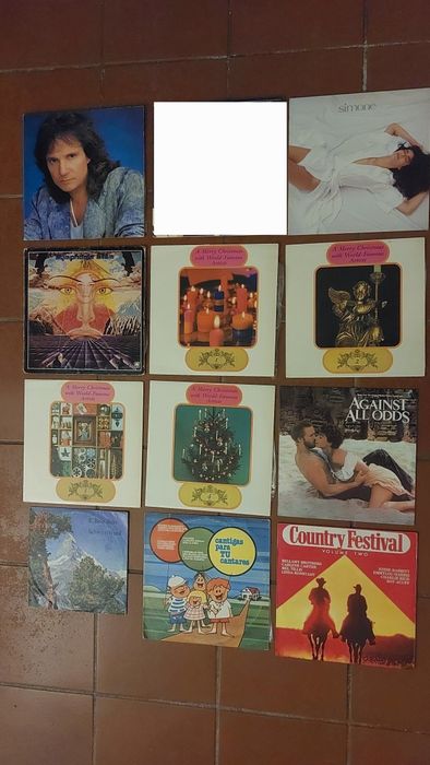 Coleção de vinis (discos de vinil)