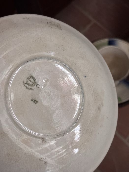 Chavena c/Pires - Faiança - Antiguidades LVS