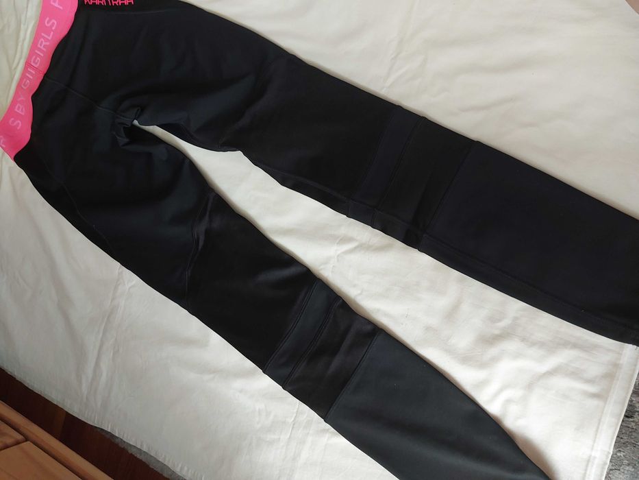 KARI TRAA legginsy spodnie do ćwiczeń super S 36