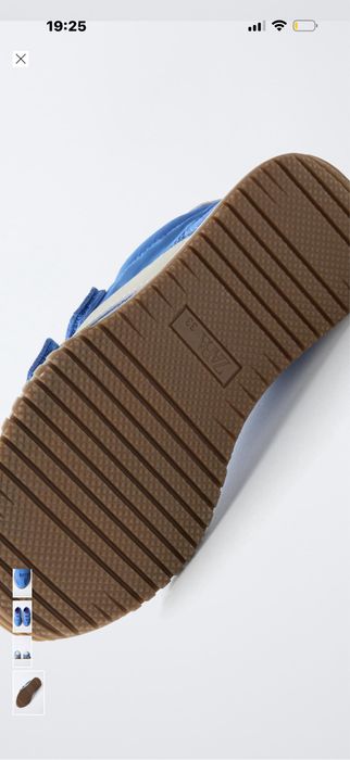 Шкіряні кросівки фірми Zara,розмір  36