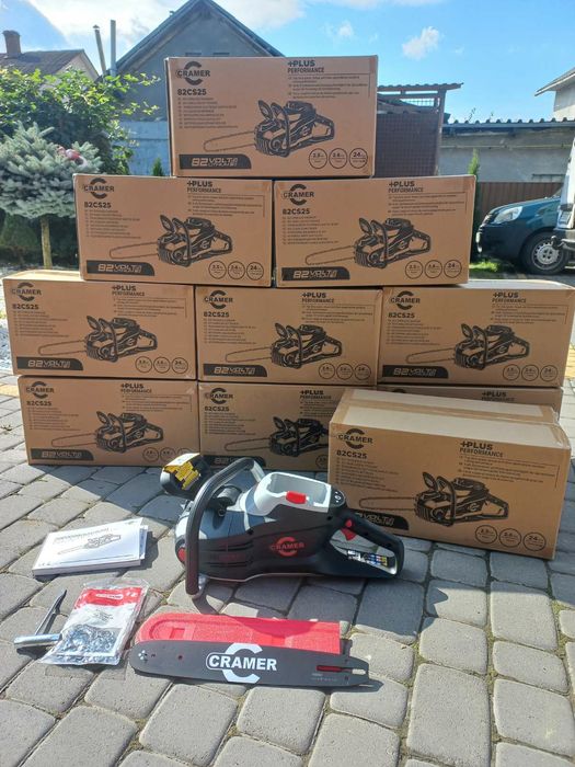 Акумуляторна пила greenworks 82v