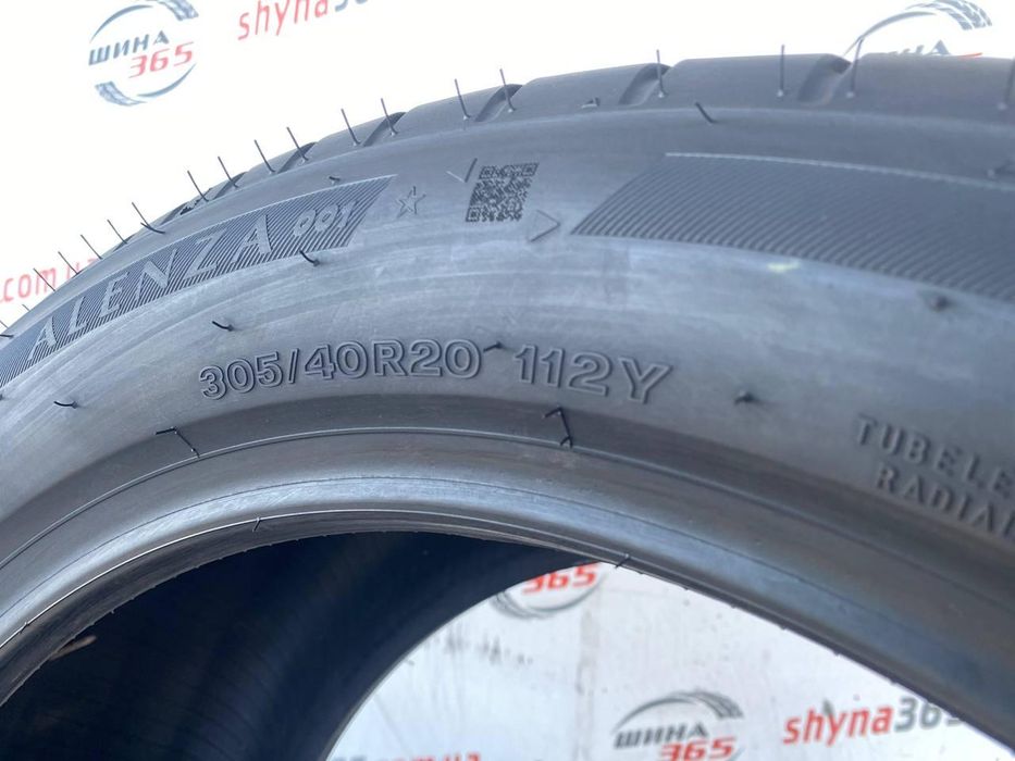 шини бу літо 305/40 r20 bridgestone alenza 001 run flat 6mm